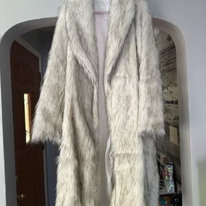 MENS FAUX FUR HALLOWEEN COAT